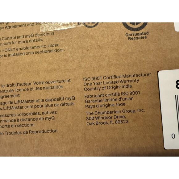 LiftMaster MyQ Connected Smart Garage Control Model 821LMC-S  BRAND NEW! - Picture 10 of 10